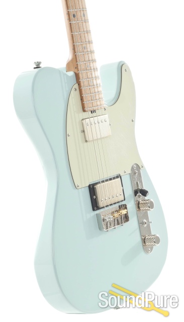 Michael Tuttle Tuned T Sonic Blue Electric Guitar #345 — image 7