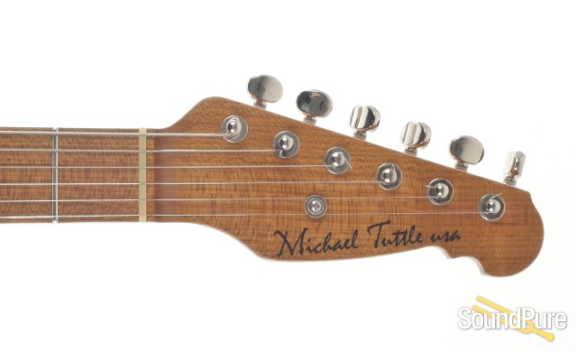 Michael Tuttle Tuned T Sonic Blue Electric Guitar #345 — image 8