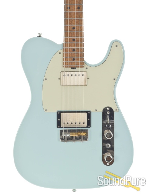 Michael Tuttle Tuned T Sonic Blue Electric Guitar #345 — image 1