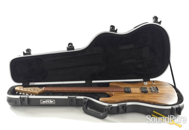 Luxxtone El Machete Black Limba Electric Guitar #0271 — image 6