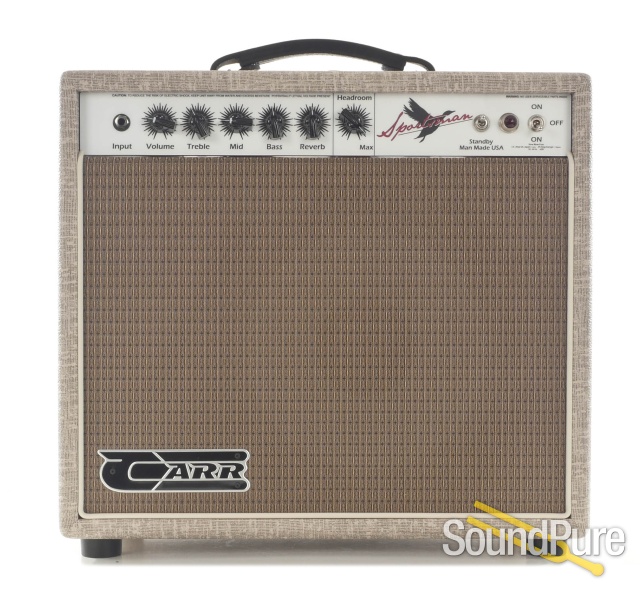 Carr Amplifiers Sportsman 19W 1x12 Combo Amp, Fawn Slub — image 1