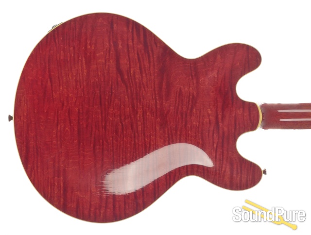 Collings I-35 LC Faded Cherry Aged w/ThroBak Customs #181116 — image 3