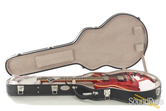 Collings I-35 LC Faded Cherry Aged w/ThroBak Customs #181116 — image 6