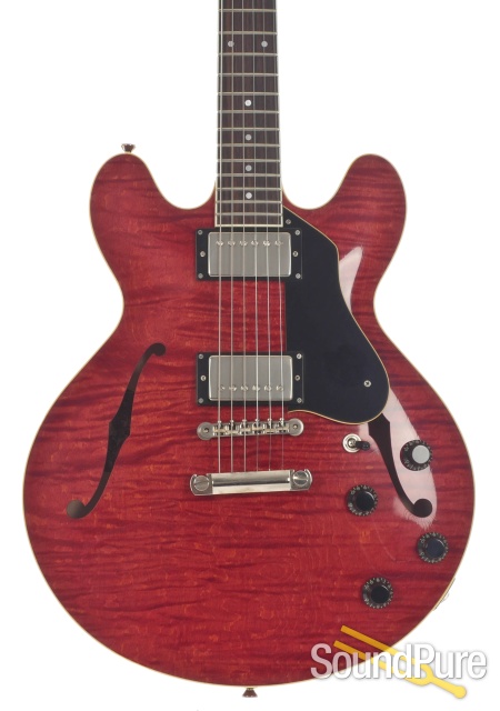Collings I-35 LC Faded Cherry Aged w/ThroBak Customs #181116 — image 1
