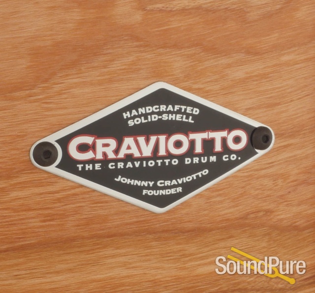 Craviotto 6.5x14 Cherry Custom Snare Drum — image 4