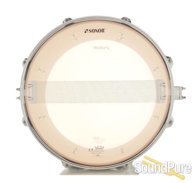 Sonor 6x13 AQ2 Maple Snare Drum - Transparent Black — image 4