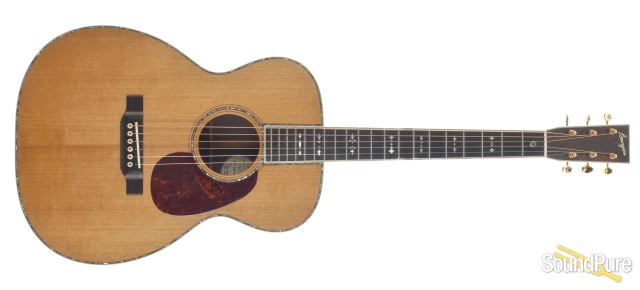 Bourgeois Aged Tone Addy/EIR 00 Style 42 Acoustic #8191 — image 5