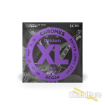 D'Addario ECG24 Chromes Jazz Light 11-50 Guitar Strings D'Addario ECG24 Chromes Jazz Light 11-50 Guitar Strings