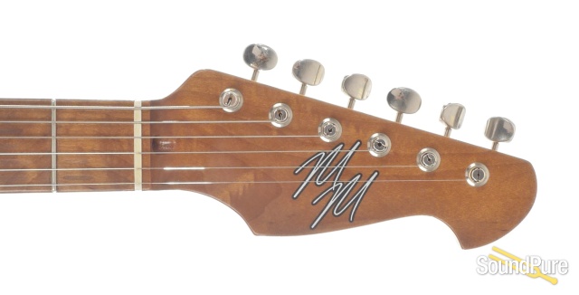 Mario Guitars S-Style Destroyed Olympic White #918373 — image 9