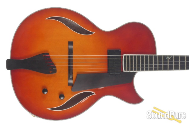 Benedetto Bambino Deluxe Autumn Burst Archtop #52306 - Used — image 8