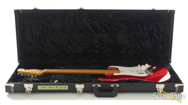 Grosh NOS Retro Candy Apple Red Electric #3678 -Used — image 6