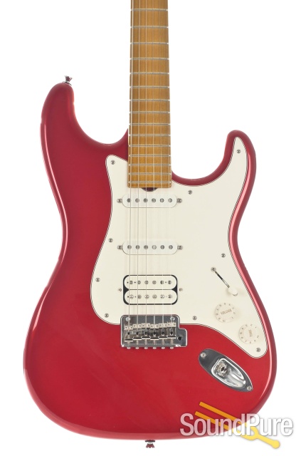 Grosh NOS Retro Candy Apple Red Electric #3678 -Used — image 1