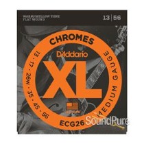 D'Addario ECG26 Chromes Medium 13-56 Guitar Strings D'Addario ECG26 Chromes Medium 13-56 Guitar Strings