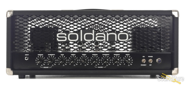 Soldano Hot Rod 100 Plus Amp Head, Black - Used — image 1