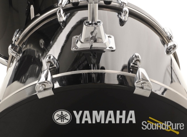 Yamaha 5pc Oak Custom Drum Set - Musashi Black — image 7