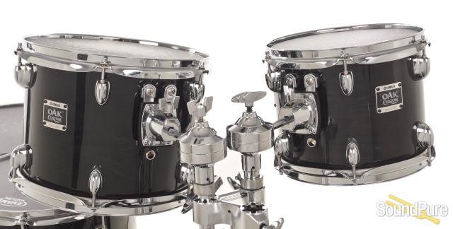 Yamaha 5pc Oak Custom Drum Set - Musashi Black — image 11