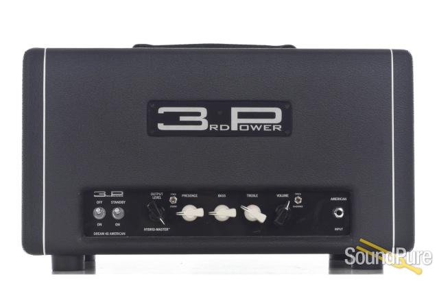 3rd Power Dream 40 American Amp Head, Black - Used — image 1