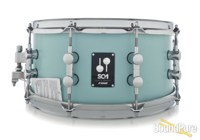 Sonor 6.5x14 SQ1 Snare Drum - Cruiser Blue — image 1
