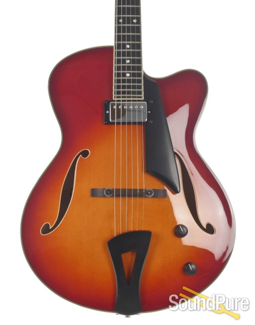 Comins GCS-16-1 Violin Burst Archtop Guitar #118033 — image 1