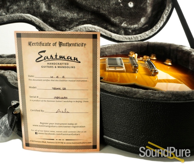 Eastman T184MX-GB Thinline Electric #13850695 — image 10