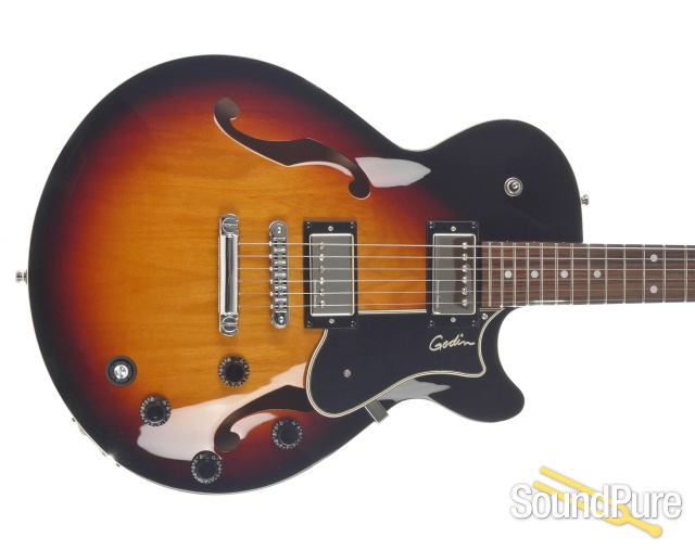 Godin Montreal Premiere Tripleplay SB Semi hollow #18495182 — image 5