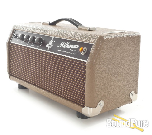 Milkman 30w Dairy Air Amp Head w/Cabinet, Chocolate - Used — image 3