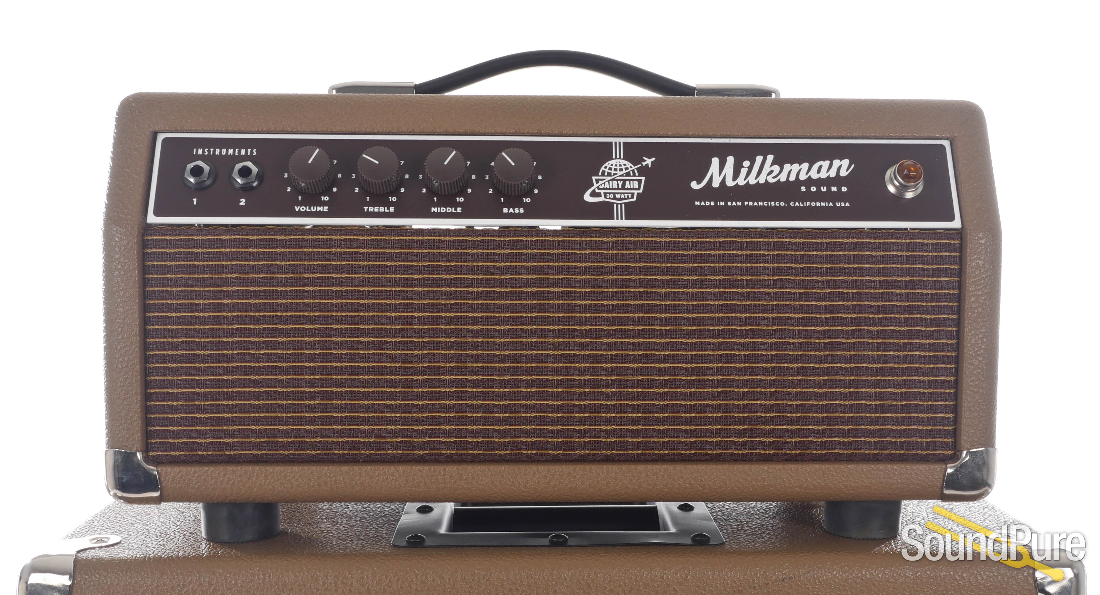 Milkman 30w Dairy Air Amp Head Chocolate Used