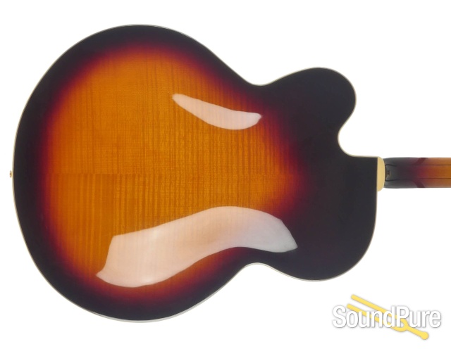 Epiphone Broadway Elitist Sunburst Hollow Body - Used — image 3