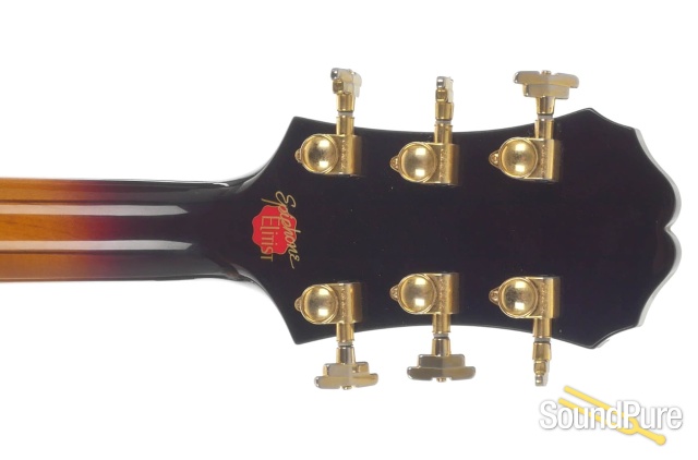 Epiphone Broadway Elitist Sunburst Hollow Body - Used — image 6