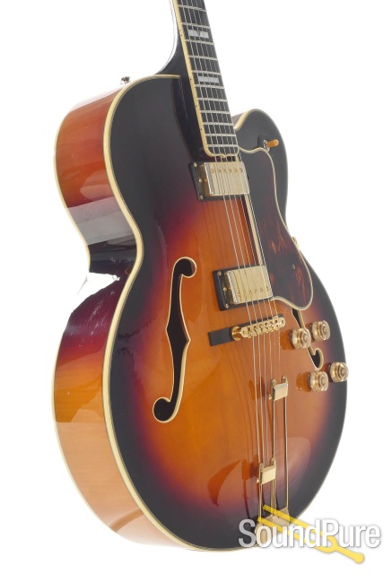 Epiphone Broadway Elitist Sunburst Hollow Body - Used — image 9