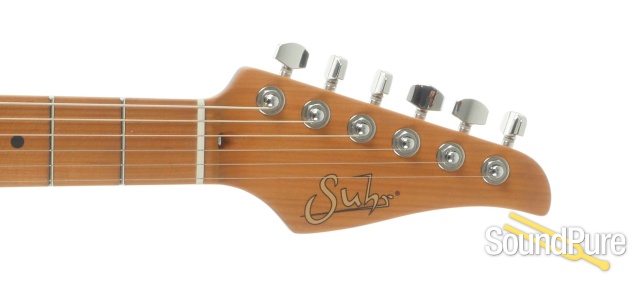 Suhr Standard Plus Faded Trans Whale Blue Burst #JS3G6J — image 4