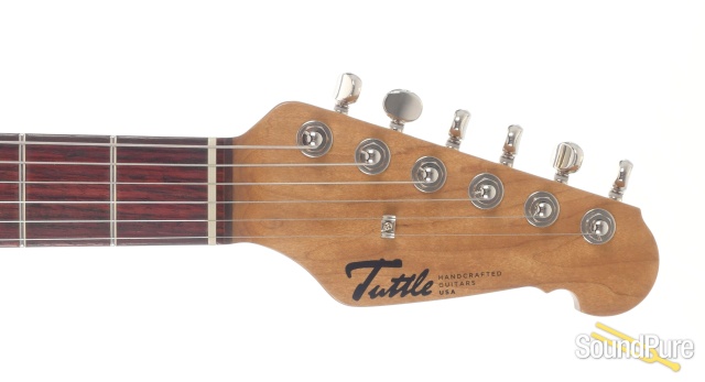 Michael Tuttle Custom Classic S Black Nitro HSS #532 — image 3
