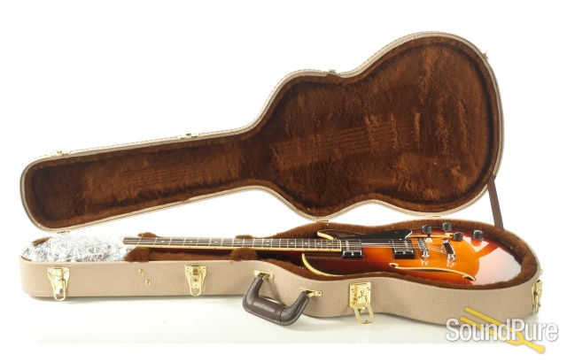 Comins GCS-1 Autumn Burst Semi-Hollow Electric #112244 — image 6