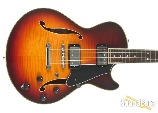 Comins GCS-1 Autumn Burst Semi-Hollow Electric #112244 — image 9