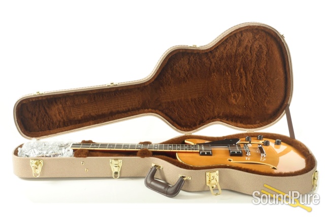 Comins GCS-1ES Vintage Blond Semi-Hollow Electric #112153 — image 9