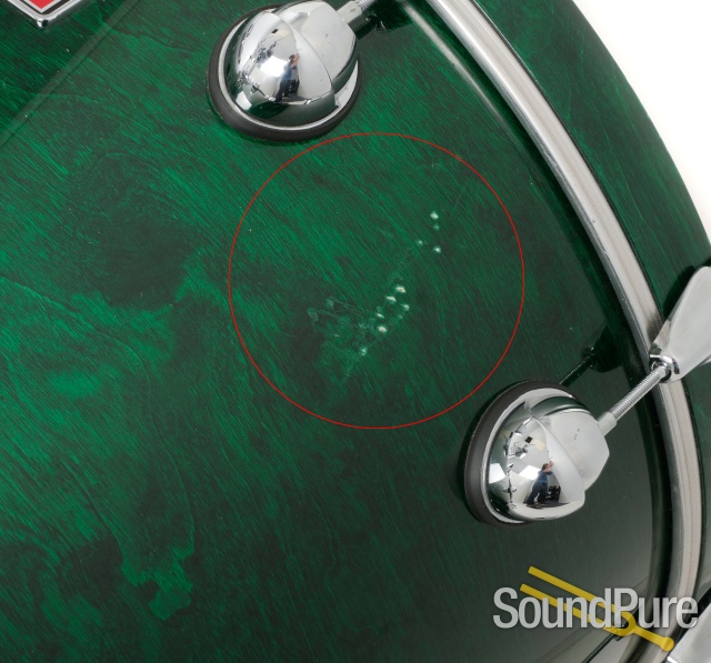 Premier 6pc Genista Birch 90s Drum Set- Terraverdi Green — image 4
