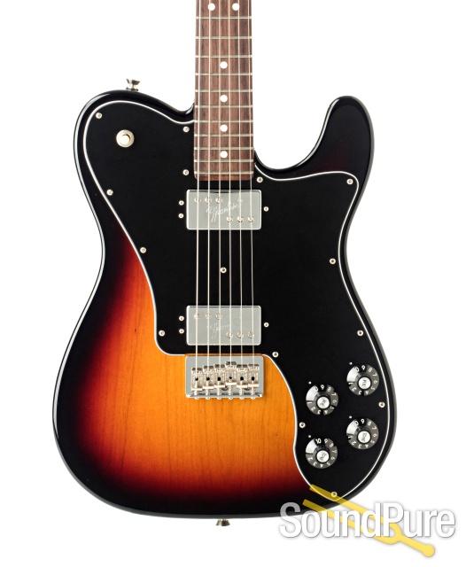 Fender Am Pro Tele Dlx Shawbucker 3TB #US18004513 - Used — image 1