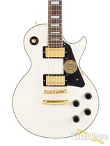 Epiphone Elitist Les Paul Custom White/Gold - Used Epiphone Elitist Les Paul Custom White/Gold - Used