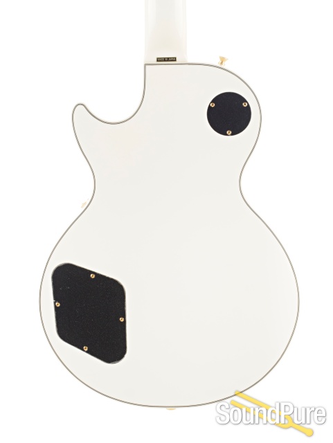 Epiphone Elitist Les Paul Custom White/Gold - Used — image 7
