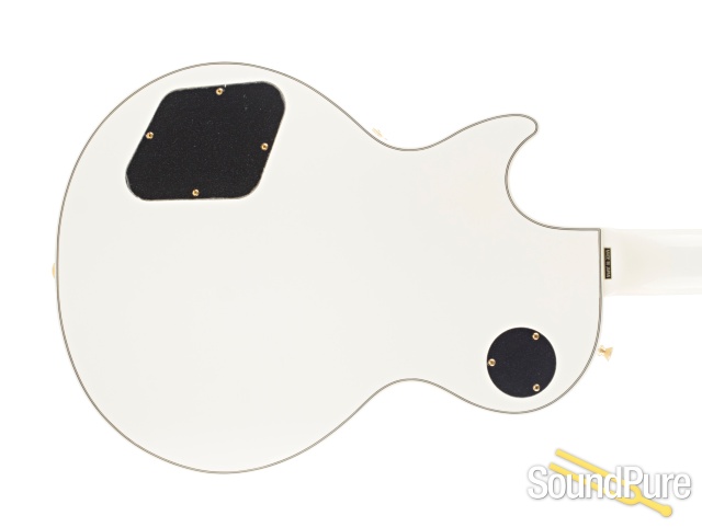 Epiphone Elitist Les Paul Custom White/Gold - Used — image 8