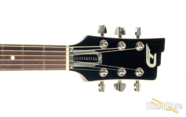 Duesenberg Starplayer TV Black Sparkle Semi-Hollow #182061 — image 4