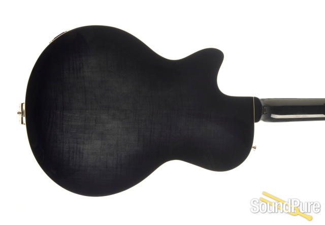 Duesenberg Starplayer TV Black Sparkle Semi-Hollow #182061 — image 9
