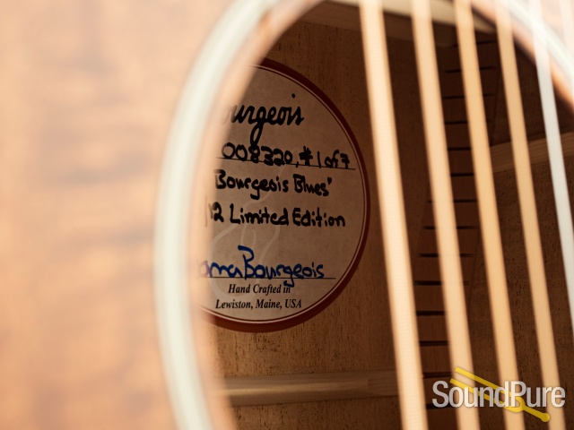 Bourgeois L-DBO Blues Limited Mahogany Acoustic #8320 — image 10