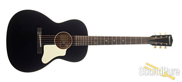 Waterloo WL-14 XTR Spruce/Mahogany Jet Black Acoustic #2640 — image 3