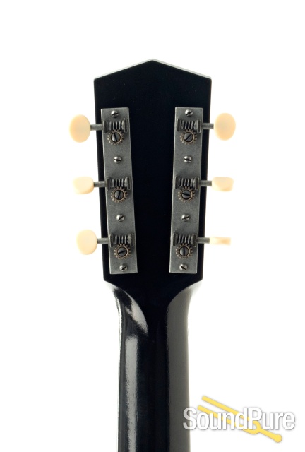 Waterloo WL-14 XTR Spruce/Mahogany Jet Black Acoustic #2640 — image 7