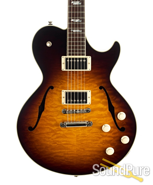 Collings SoCo Dlx Quilted Tobacco SB #10162 - Used — image 1