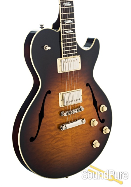 Collings SoCo Dlx Quilted Tobacco SB #10162 - Used — image 5