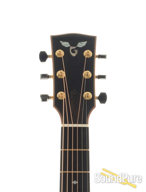 Goodall AAA Figured Mahogany Grand Concert #6694 — image 8