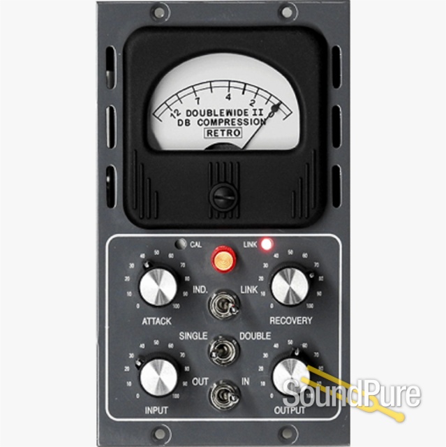Retro Doublewide II 500-Series Tube Compressor