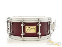 Brady 6x14 Jarrah Block Snare Drum - Natural Satin